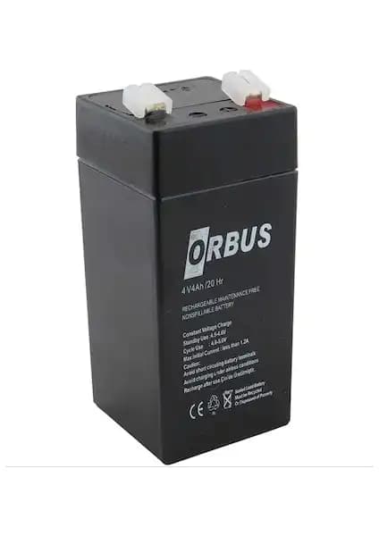Orbus 4V 4AH Kuru Akü: Güvenilir ve Çok Yönlü Düşük Voltajlı Güç Kaynağı