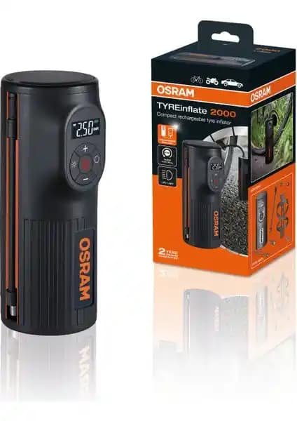 Osram Çok Fonksiyonlu Lastik Şişirme Kompresörü ve Taşınabilir Çözüm Özellikleri