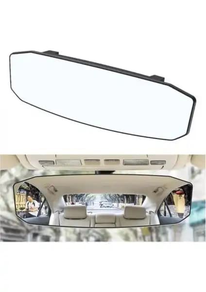 Polham 30X9 cm Ultra Geniş Araç İçi Aynası Güçlü Görüş ve Güvenlik Sağlar