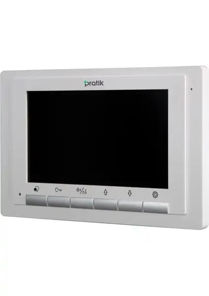Pratik 2K-701 Pratikplus 7 İnç Daire İçi Monitör Güvenlik ve İletişim Çözümü