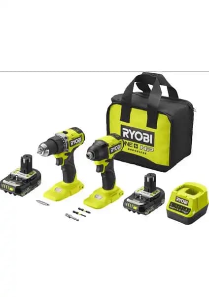 Ryobi 18V Combo Seti ile Çok Yönlü Güç ve Dayanıklılık Sağlayın