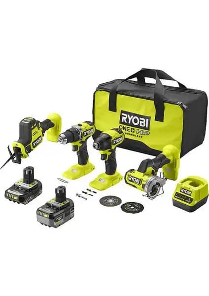 Ryobi RCK184A Çok Yönlü Akülü Matkap Seti: Güç ve Dayanıklılık İçin İdeal Çözüm