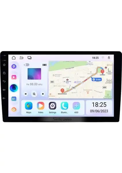 SmartGO 10 İnç 4K OLED Android Carplay Navigasyon Multimedya Sistemi
