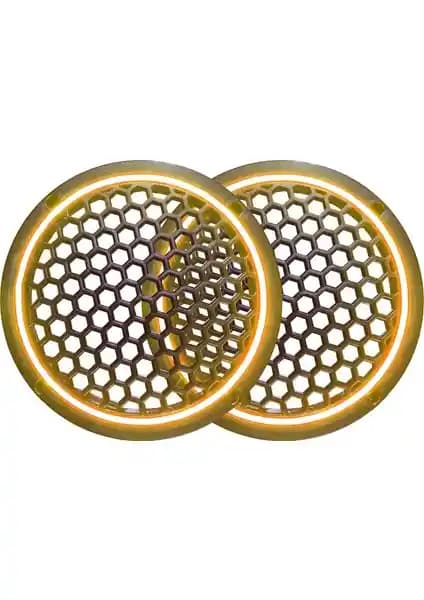 SOUNDERS Neon Işıklı 20 cm Hoparlör ve Midrange Kapağı ile Yenilikçi Ses ve Görsel Deneyimi