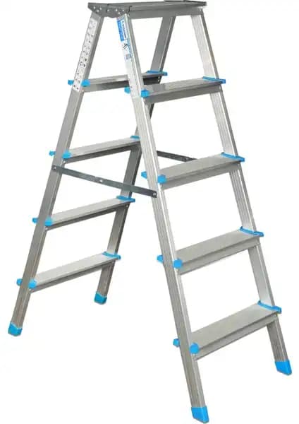 Sözbir Alüminyum 5+5 Çift Çıkışlı Geniş Basamaklı Merdiven Özellikleri ve Kullanım Alanları