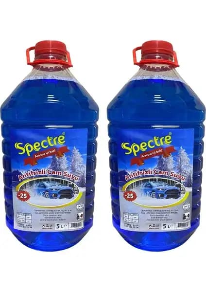 Spectre 2 Adet -25°C Antifrizli Cam Suyu ile Aracınızı Soğuk Havalarda Koruyun