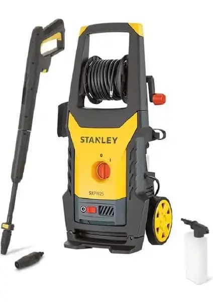 Stanley SXPW25 Yüksek Basınçlı Yıkama Makinesi Ev ve Bahçe Temizliği İçin