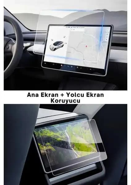 Tesla Model Y Juniper 2025 için RedClick Nano Ekran Koruyucu yüksek hassasiyet ve dayanıklılık sağlar