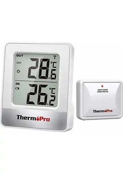 ThermoPro TP200C Kablosuz İç Dış Mekan Sıcaklık Termometresi Özellikleri ve Kullanım Alanları