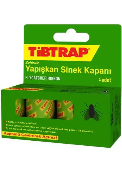 Tibtrap Zehirsiz Sinek Kapanı: Güvenli ve Etkili Sinek Mücadele Çözümü