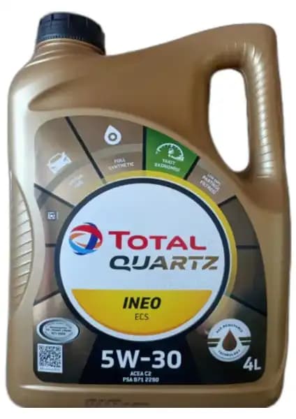 Total Quartz İneo ECS 5W-30 Yüksek Performanslı Sentetik Motor Yağı