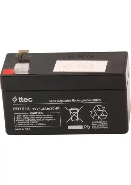 Ttec 12V 1.3AH Bakımsız Kuru Akü: Güvenilir ve Pratik Enerji Kaynağı Özellikleri