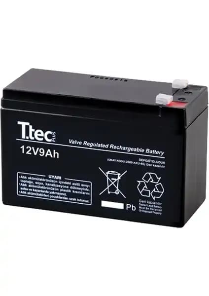 Ttec 12V 9 Ah Bakımsız Kuru Akü: Güç ve Güvenilirlik Sunan Modern Enerji Kaynağı