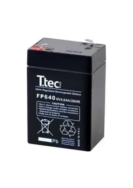 Ttec 6V 4AH Bakımsız Kuru Akü Güvenilir ve Uzun Ömürlü Enerji Kaynağı