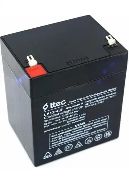 Ttec Hhm 12 Volt Kuru Akü: Uzun Ömürlü, Bakım Gerektirmeyen Güç Kaynağı