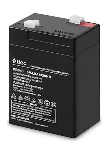 Ttec Hhm 6V 4AH Akü: Güç ve Güvenilirlik Sunan Dayanıklı Elektrik Kaynağı