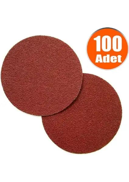 Uğur Ugr 100 Adet Spiral Taşlama Zımpara Seti 115 mm 60 Kum Dayanıklı ve Pratik Kullanım