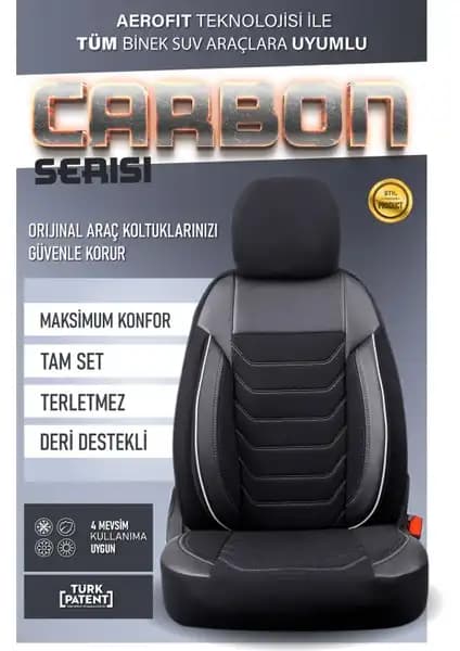 Volkswagen T-Cross (2023-2024) İçin Carbon Serisi Oto Koltuk Kılıfı Ürün İncelemesi