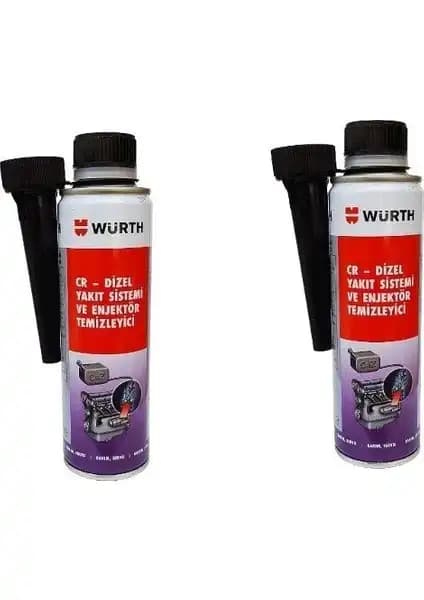 Würth 2’li Dizel Enjektör Temizleyici Seti: Motor Performansını Artıran Güçlü Bakım Çözümü