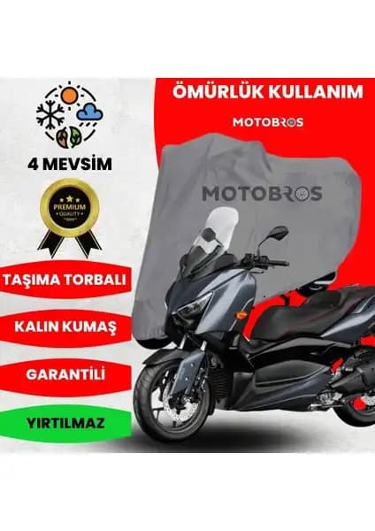 Yamaha Xmax 250 için dayanıklı ve su geçirmez motosiklet brandası, yüksek kalite ve kolay kullanım