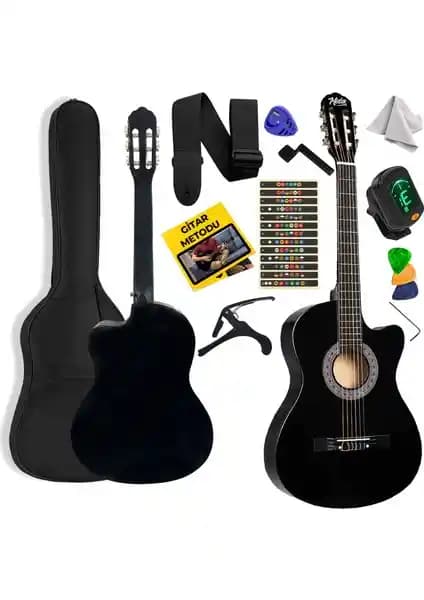 Midex CG-395BK ve Valencia VC204 Klasik Gitar Karşılaştırması